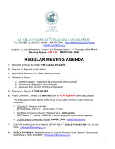 La Jolla Community Planning Association