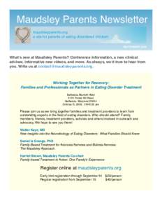 Eating disorders / Psychiatric diagnosis / RTT / Culture-bound syndromes / Abnormal psychology / Maudsley family therapy / National Eating Disorders Association / Bulimia nervosa / Anorexia nervosa / Binge eating disorder / Eating Disorders Coalition / Beat