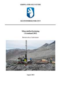 Microsoft Word - Informationshæfte om mineralefterforskning i Grønland 2012_DK.doc