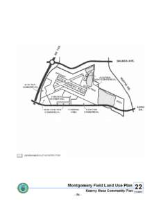 Figure 22. Montgomery Field Land Use Plan  - 96 - AIRPORT ELEMENT - MONTGOMERY FIELD PRIMARY GOAL