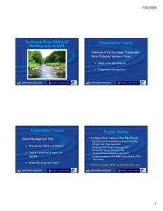 Microsoft PowerPoint - Souhegan River July[removed]WMPAAC Presentation