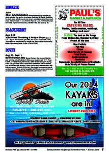 BIWABIK  PAUL’S July 4 4th of July Celebration. Independence Day festivities in-