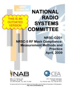 Electronics / In-band on-channel / HD Radio / Spectral mask / Digital radio / National Radio Systems Committee / Spectrum analyzer / Bandwidth / Orthogonal frequency-division multiplexing / Broadcast engineering / Electronic engineering / Technology