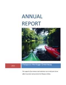 Microsoft Word - Annual report 2015 Draft.docx