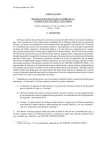 20 de noviembre de[removed]CONCILIACION MEDIDAS FRANCESAS PARA FAVORECER LA EXPORTACION DE TRIGO Y DE HARINA Informe adoptado el 21 de noviembre de 1958