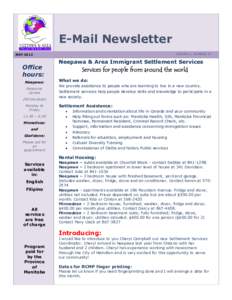 E-Mail Newsletter VOLUME 1, NUMBER 31 MAY[removed]Office