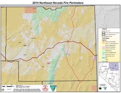2014 Northeast Nevada Fire Perimeters Jackpot !  Owyhee
