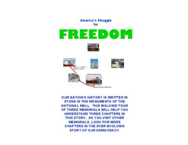 Franklin D. Roosevelt / American Enlightenment / Presidency of Abraham Lincoln / James Madison / United States Declaration of Independence / Four Freedoms / Abraham Lincoln / Thomas Jefferson / Gettysburg Address / United States / Politics / National Mall and Memorial Parks