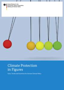 Climate Protection in Figures Facts, Trends and Incentives for German Climate Policy ClImaTe ProTeCTIon In FIGures