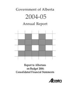 Government of Alberta Annual Report[removed]