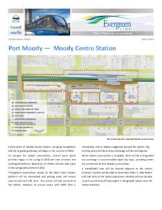 Information Sheet: Port Moody — Moody Centre Station