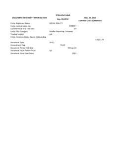 Business / Equity securities / Stock market / Corporate finance / Financial statements / Balance sheet / Preferred stock / Equity / Stock / Finance / Accountancy / Generally Accepted Accounting Principles