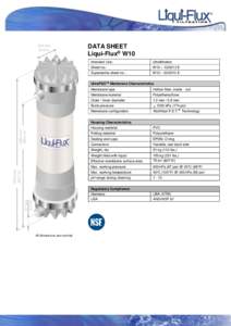 224 mm (8.8 in) DATA SHEET Liqui-Flux® W10 Intended Use: