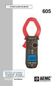  POWER CLAMP-ON METER 