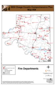 2030 Osage County Comprehensive Plan Map #29 Frankfurt 18