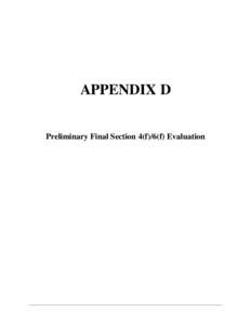 TH 41 Minnesota River Crossing Tier I Final EIS and Preliminary Final Section 4f-6f Evaluation