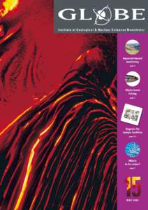Geology of New Zealand / Earth / Science / National Institute of Water and Atmospheric Research / Radiocarbon dating / Geology / Geonet / Geologist / Earth sciences / GNS Science / New Zealand