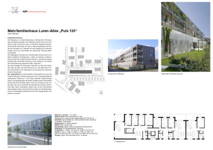 apb architektur planung beratung  Mehrfamilienhaus Loren-Allee „Puls 135“ Uster (Neubau)  Projektinformationen