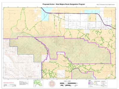 Proposed Action - West Mojave Route Designation Program[removed]MP