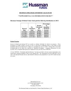 Microsoft Word - Hussman Strategic Dividend Value Fund[removed]doc