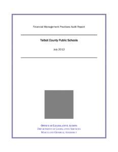 Talbot County Public Schools[removed]