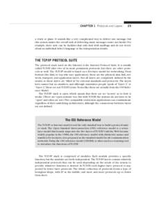 CHAPTER 1 Protocols and Layers  25