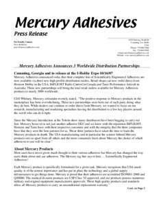 Microsoft Word - Mercury Partners.doc