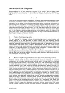 International economics / National accounts / Financial crises / Precautionary savings / Balance of trade / Economy of the United States / Bank / Economy of Japan / Late-2000s financial crisis / Economics / Financial institutions / Economic indicators