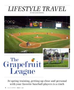 LifeStyle Travel By Dan Schlossberg Night action at Champion Stadium, spring home of the Atlanta Braves, at Disney World  The