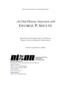 Microsoft Word - George Schultz