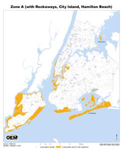 Zone A (with Rockaways, City Island, Hamilton Beach)  North