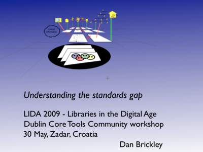 Understanding the standards gap LIDA[removed]Libraries in the Digital Age Dublin Core Tools Community workshop 30 May, Zadar, Croatia Dan Brickley