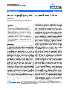 Hedges BMC Biology 2012, 10:64 http://www.biomedcentral.com[removed]