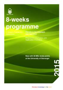 8-weeks programme th Stavanger, Norway