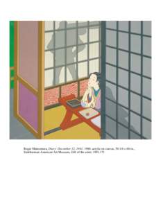 Microsoft Word - Roger Shimomura.doc