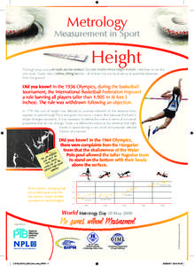 Systems of units / SI units / SI base units / Straddle technique / Fosbury Flop / Metre / International System of Units / Measurement / High jump / Metrology