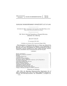 Federal assistance in the United States / United States Department of Housing and Urban Development / Politics of Hawaii / Section 8 / Housing / Hawaii / Appropriation bill / United States / Poverty / Affordable housing / Native American Housing Assistance and Self-Determination Act / 109th United States Congress