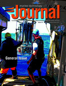 Jou nal Journal The International, Interdisciplinary Society Devoted to Ocean and Marine Engineering, Science, and Policy Volume 49  General Issue