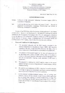 No[removed]e-Infra(Vol.III) Government of India Ministry of Communications & InformationTechnology