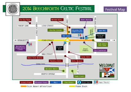 2014 Beechworth Celtic Festival  Old Fire Station Memorial Hall & Green Room