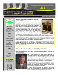 District 318 Newsletter  Microsoft Spring 2014