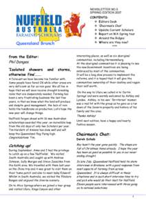 Microsoft Word - QLD Spring edition 07 newsletter1.doc