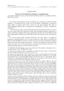 Historia et ius rivista di storia giuridica dell’età medievale e moderna www.historiaetius.eupaper 15  Giordano Ferri