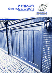 2 Crown Garage Door Price List May 2011