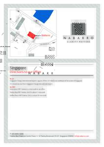 Singapore office directions 2013.indd