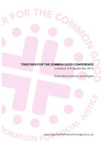 T4CG Conference Exec Summary & Digest