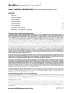 Financial statements / Business / Brookfield Asset Management / Income statement / American Recovery and Reinvestment Act / Revenue / Generally Accepted Accounting Principles / Finance / Brookfield Infrastructure Partners