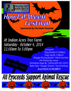 Howl-O-Ween Festival Sponsored By One Main Financial  At Indian Acres Tree Farm