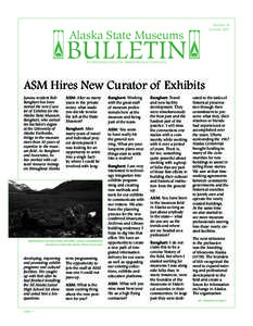 Number 26 Summer 2007 Alaska State Museums  Bulletin