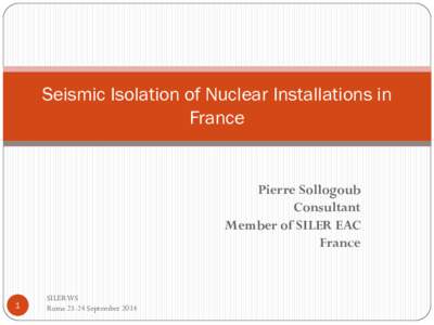 lectricit de France / Koeberg Nuclear Power Station / Siler / Cruas / NPP / EDF Luminus